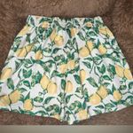 Cider  shorts NWT size medium lemon print Photo 3