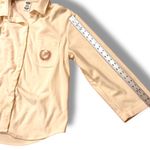 PINK - Victoria's Secret Victoria Secret PINK Polar Fleece Jogger Pajama Set Cream Sz Medium Embroidered Photo 10