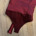 Majorelle  Cruz Bodysuit in Maroon Photo 8