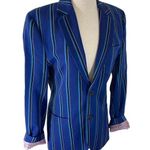 Jack Wills Blue striped boating blazer, NEW Ordway unisex preppy academic jacket Photo 0