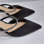 Badgley Mischka Jewel Jan Heels Pumps Womens 7 Black Formal Wedding Party Shoes Photo 3