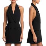 Bardot  Freya Vest Contemporary Mini Dress Size Large Black Photo 5