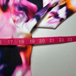 Askari  Pink Purple Black Abstract Print Jacket Cardigan Large Lined‎ Drape Photo 7