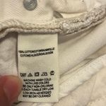 We The Free Free People  White Denim Shortalls Size 24 Photo 4