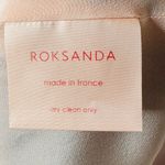 Roksanda Colorblock Wool Crepe Salmon Pink Turquoise Blue A Photo 7