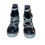 Akira AZALEA WANG TAKE ME AWAY FLAT BOOTIE IN BLACK Rhinestone Boots Fashion Glitter 8 Photo 4