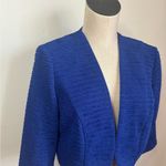 Maya Brooke Women's Size 10 Open Front Cropped Cardigan Jacket royal blue NWOT Photo 2