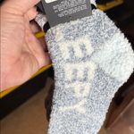 Free Press NWT  Cozy Socks Blue Heather Sleepy Soft Textured 2-Pack Size 9–11 Photo 3