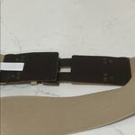 Talbots Super Cute  Beige and Cream Stretchy Belt Photo 5