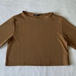 Boohoo Wide Tan Top Photo 1