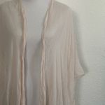 Sonoma Blush Open-Front Blouse Cardigan Photo 3