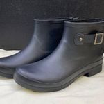 Chooka Womens Black Ankle Rain Boots Shoes Size 9 SKU 6448 Photo 0