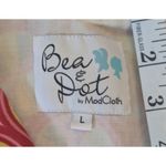 Modcloth Bea & Dot Vintage Pinwheel Sundress Rockabilly Twee Fit & Flare Dress L Photo 3