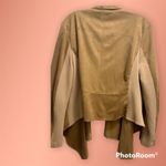 Cache Women’s Faux Suede Open Front Jacket Photo 2