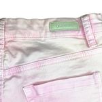 BLANK NYC  Pink Stretch Denim Barbiecore Shorts, Size‎ 26, Cotton & Spandex Photo 7