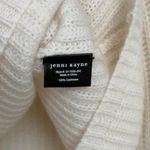 Jenni Kayne  Cashmere Fisherman Sweater in Ivory, Size Small Photo 8