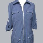 Michael Michael Kors Navy Blue Zip Photo 3