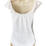 Vince Camuto White One Piece Swimsuit Removeable Straps ~ Women's Size 12 Photo 2