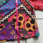 Farm Rio The Dotted Patch Scarf Sweatshirt Photo 12