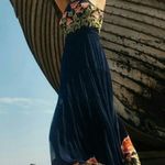 Anthropologie Floreat Tulipan Embroidered Floral Maxi Dress Photo 6