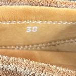 Tod's  Brown Suede Nubuck Penny Slip On Loafers Vibram Hard Sole 7.5 Photo 8