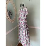 Erika Vtg  And Comapny Dress Small Floral Cottagecore Midi Dress Modest Pockets Photo 1
