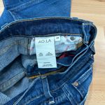 Alice + Olivia  Good High Waist Front Slit Jeans size 24 Photo 3