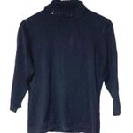 Apt. 9  Turtleneck Sweater Embellished Neck and Cuff Large Photo 0