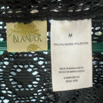 Islander swimsuit coverup black lace mini length drawstring size medium Photo 2