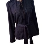 Anthropologie Hei Hei By  Blue Anorak Jacket Lightweight Size Small Photo 0