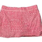 Lilly Pulitzer Women's 78399 Pink & White SKORT Size 10 Photo 0
