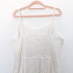 Old Navy  Womens Dress Size‎ XXL White Eyelet Boho Cottagecore Coastal Cowgirl Photo 6