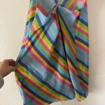 Victoria's Secret Vintage Collection Rainbow Striped kimono Robe And Slip Large Photo 8