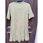 Lululemon Olive Green Softstreme Wrap-Front Tie Waist Dress | Size 8 Photo 3