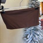 SKIMS NWT  Fits Everybody Bandeau Crop Cocoa Brown Size XS Photo 1