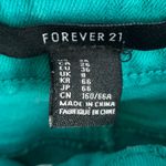 Forever 21 Teal Cutoff Denim Shorts Photo 2