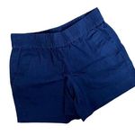 J.Crew blue summer shorts comfortable casual lightweight pants women size 00 Photo 0