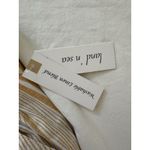 Land 'n Sea Womens Sz M Pull On Pants Linen Blend Elastic Waist Gold Stripe NEW Size M Photo 7