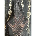 Y2K Wet‎ Seal Sheer Black Lace Back Kimono Cardigan Whimsigoth Preppy Cover Up Size undefined Photo 2