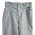 Anthropologie  Light Blue High Waist Wide Leg Flare Pants 6/30 Photo 3