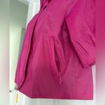 SAMUEL DONG Dramatic Bright Pink Short Sleeve Cropped Jacket, Size XS Photo 3
