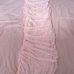Streetwear Society  Soft Pink Ruched Dress Photo 0