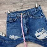 Levi's Vintage orange tab Levi’s distressed kick flare crop jeans‎ Photo 1