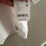 FP movement boxy crop graphic tee NWT White Photo 1