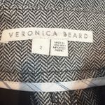 Veronica Beard  Frazier Herringbone Wool Blend Jogger Pants Size 2 Black White Photo 5