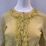 Cynthia Steffe  Ruffled Cardigan Sweater Photo 1