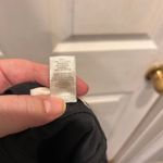 Loft  Womens Gray Black‎ Velvet Polka Dot Skirt Career Casual Party Size 14 Photo 6