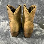 Lane Plain Jane PJ Womens Cowboy Bootie 6 Brown Leather Cowgirl Boots Photo 1