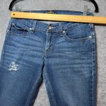 Levi's Y2K  524 Too Superlow Jeans Distressed Raw Hem Low Rise Size 7 Short‎ Photo 1