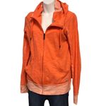 Bench Orange Full Zip Hoodie Sweatshirt Jacket Small Photo 11